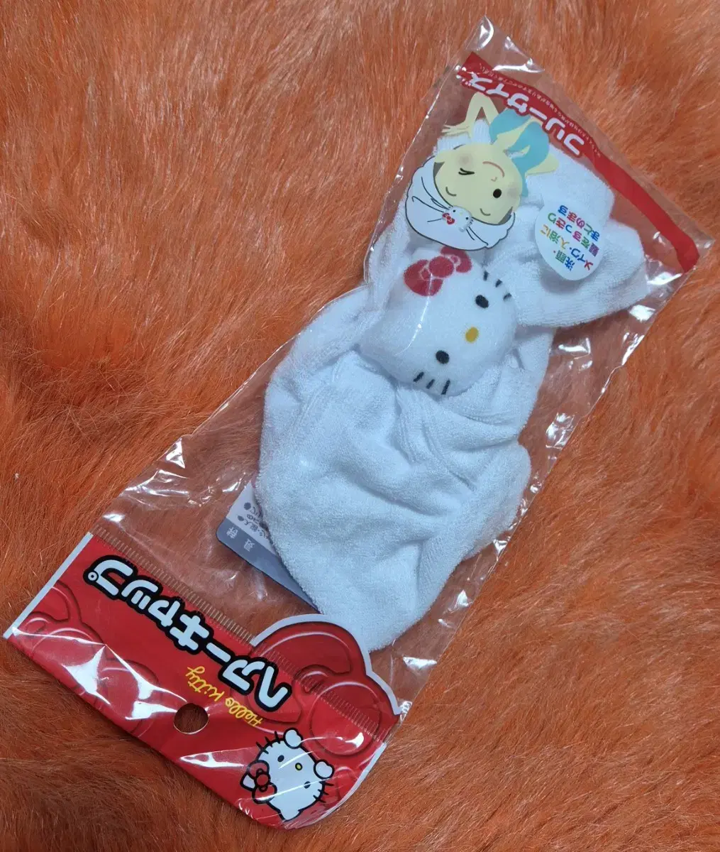 HELLO KITTY 헬로키티 헤어캡 세안밴드